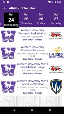 Western University Recreation android App screenshot 2